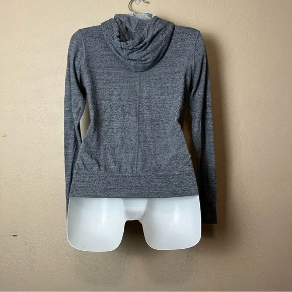 Nike women long sleeve gray hoodie‎ sweatshirt size M - Picture 6 of 9